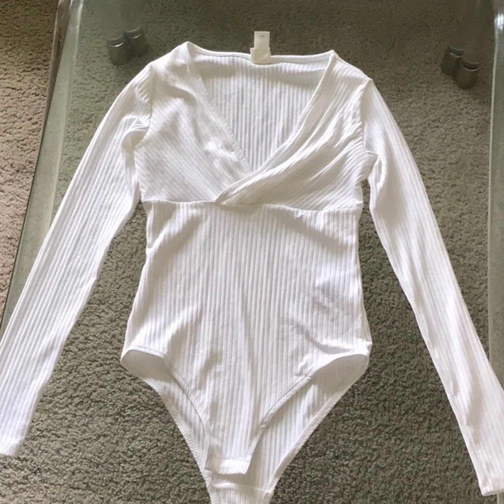 Women’s White Bodysuit